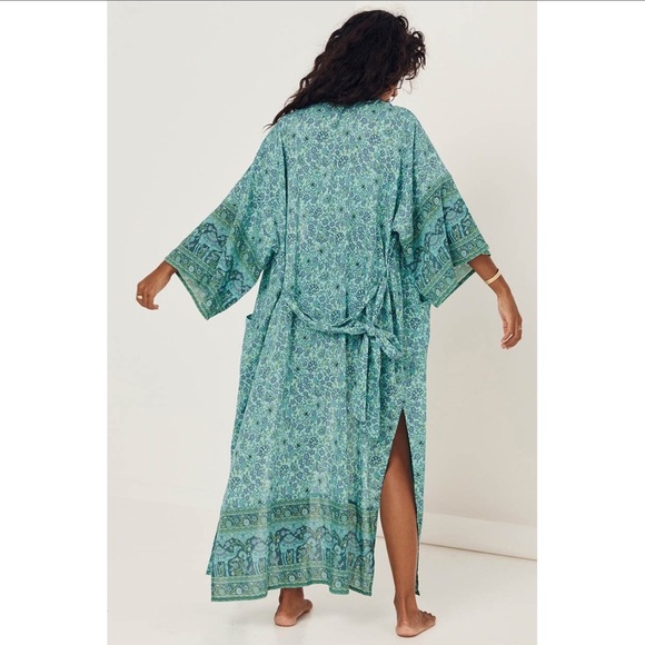 NWT Spell Sundown Maxi Robe / Kimono - Picture 14 of 14